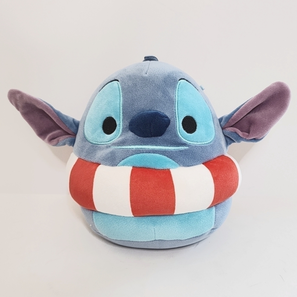 Squishmallow Disney Lilo & Stitch Swim Ring Plush Toy